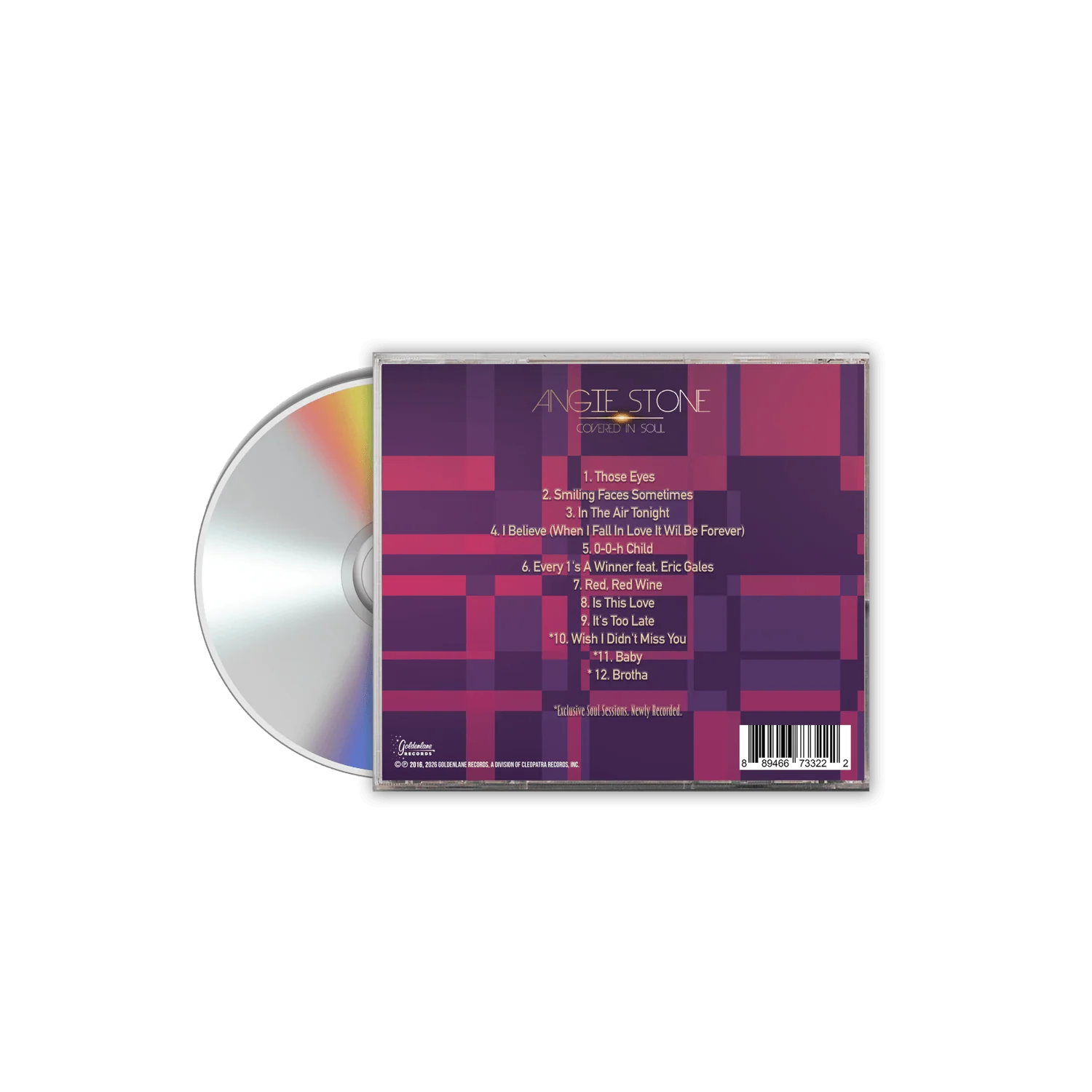 Angie Stone - Covered in Soul (Jewel Case CD) - Image 2