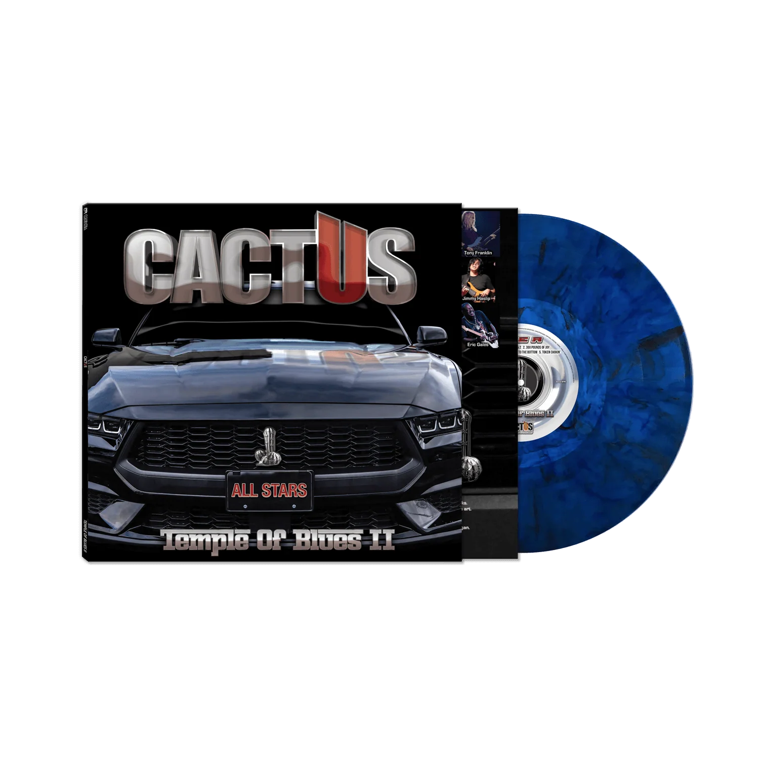 Cactus - Temple Of Blues II - All-Stars (Vinyl LP + T-Shirt Bundle) - Image 2