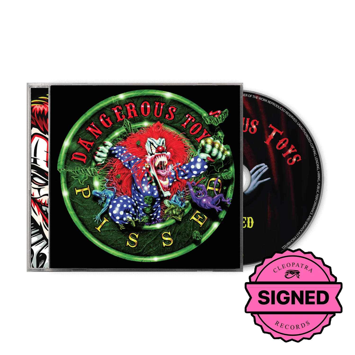 Dangerous Toys - Pissed - Deluxe Edition (CD Signed by Jason McMaster)