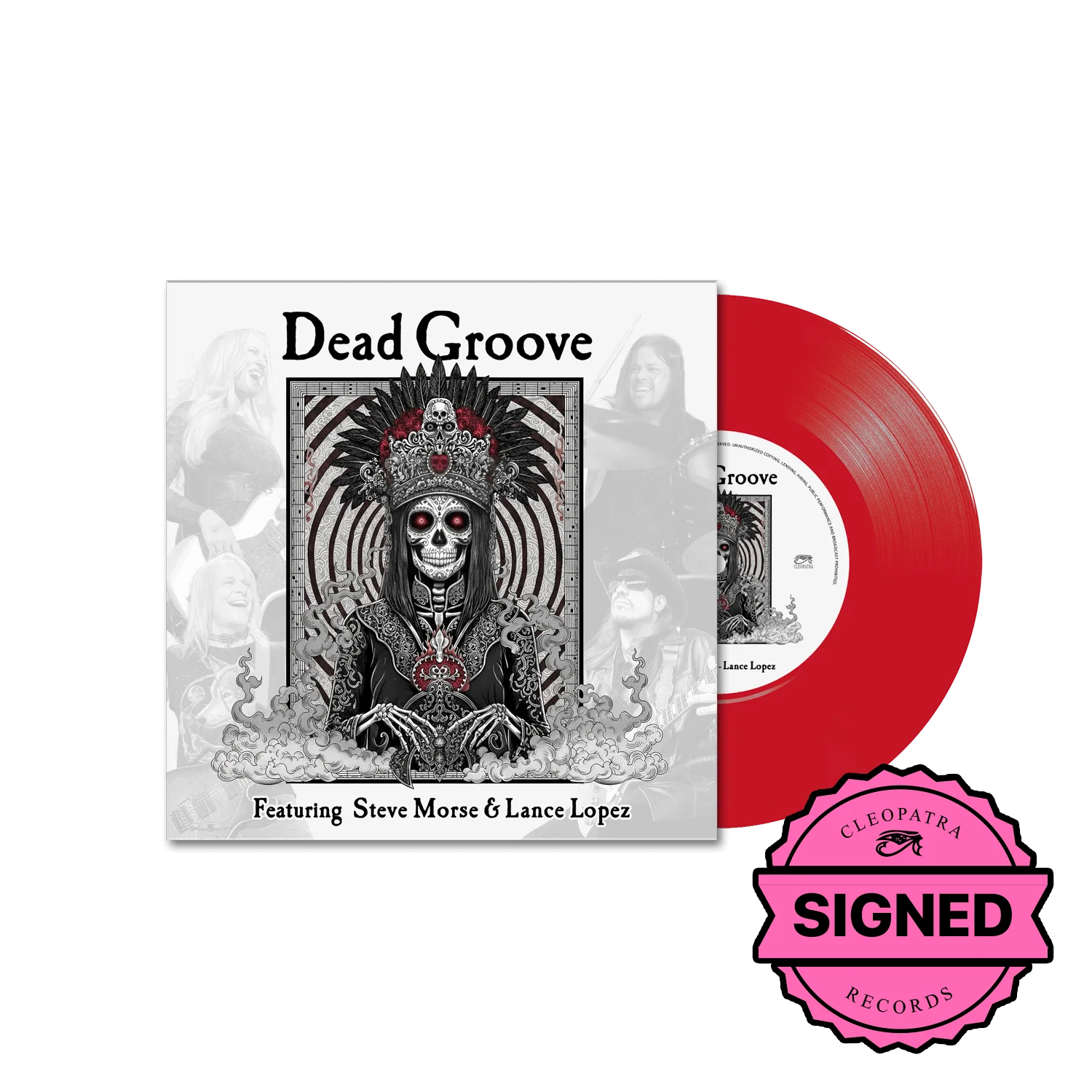 Dead Groove, Steve Morse, Lance Lopez / Tommy Bolin - Voodoo Child (Slight Return) / Post Toastee (Rare 2024 Mix - 7" Vinyl - Signed by Dead Groove)