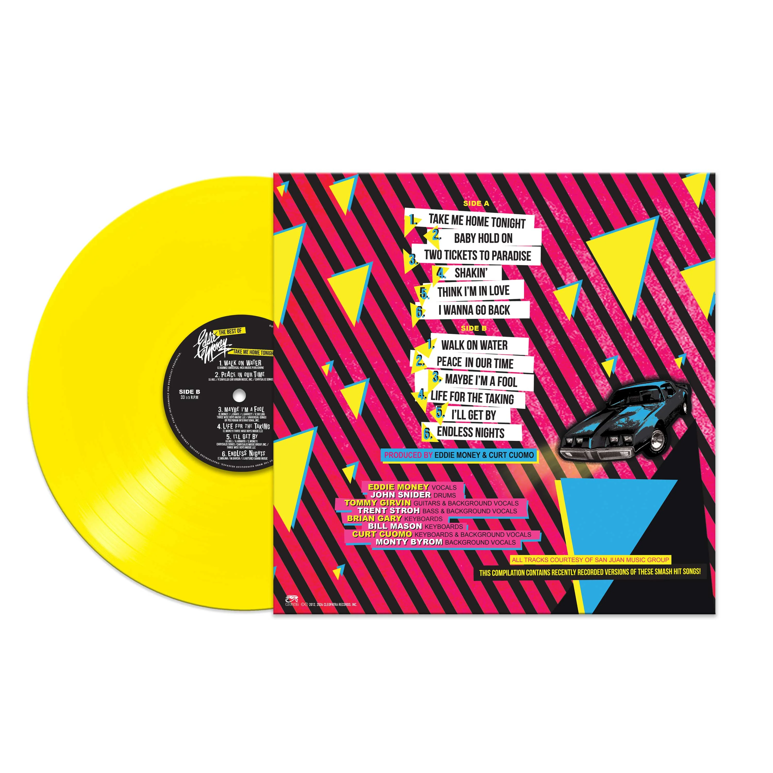 Eddie Money - Take Me Home Tonight - The Best Of (Yellow Vinyl) - Image 2