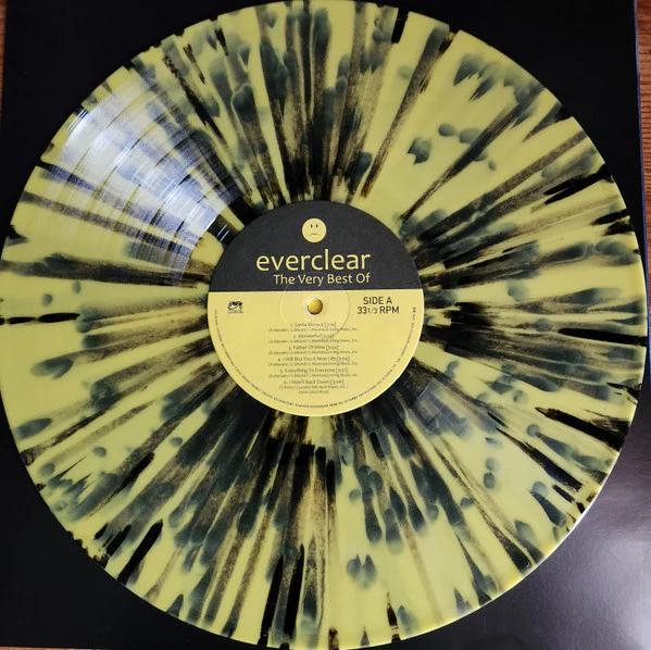 Everclear - The Very Best Of (Limited Edition Yellow-Black Splatter Vinyl LP) - Image 3