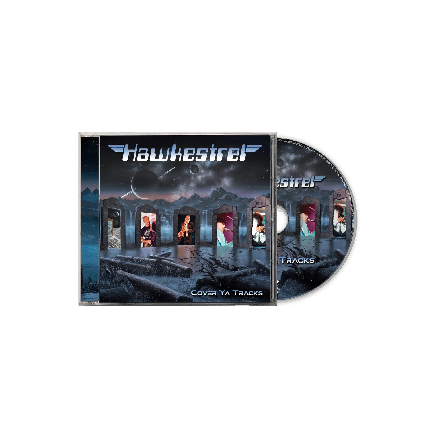 Hawkestrel - Cover Ya Tracks (Jewel Case CD)