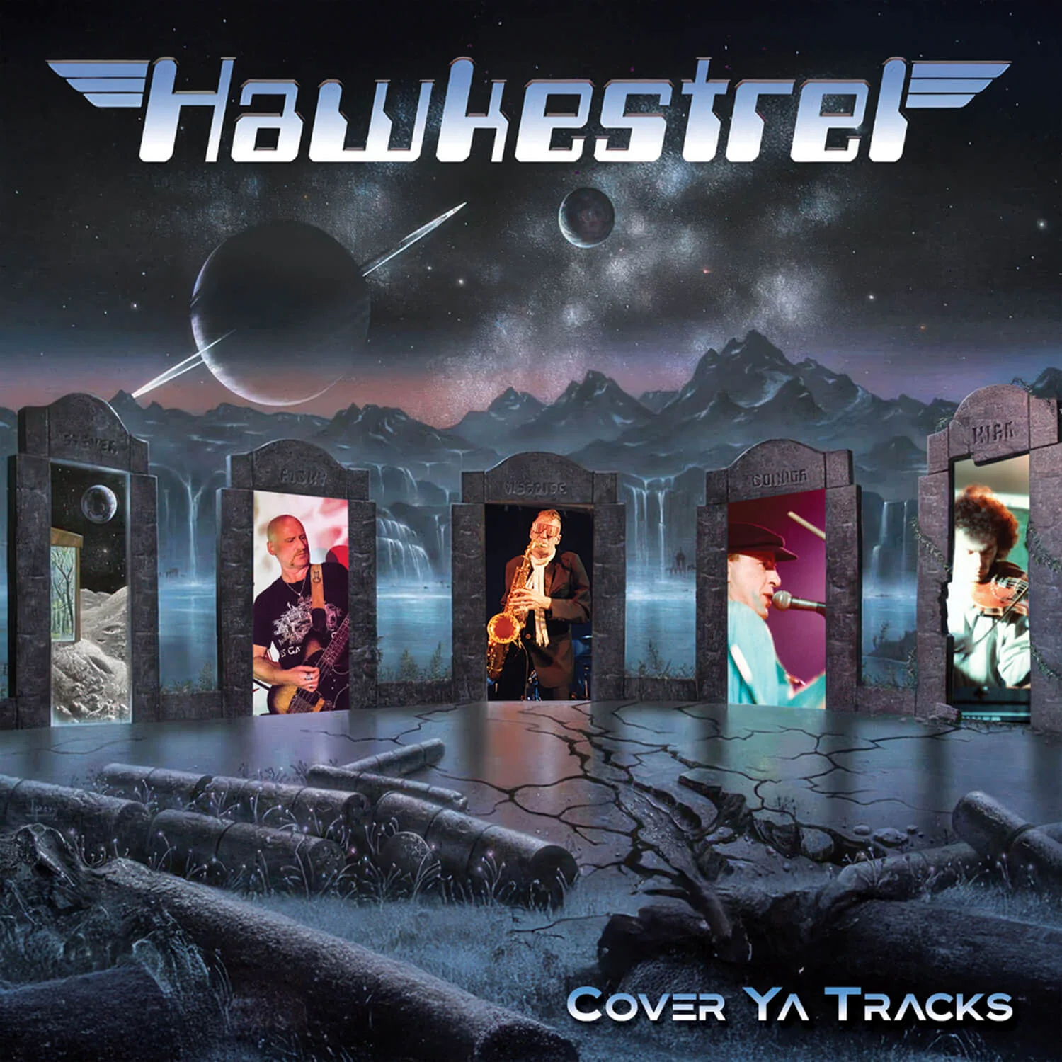 Hawkestrel - Cover Ya Tracks (Jewel Case CD) - Image 3
