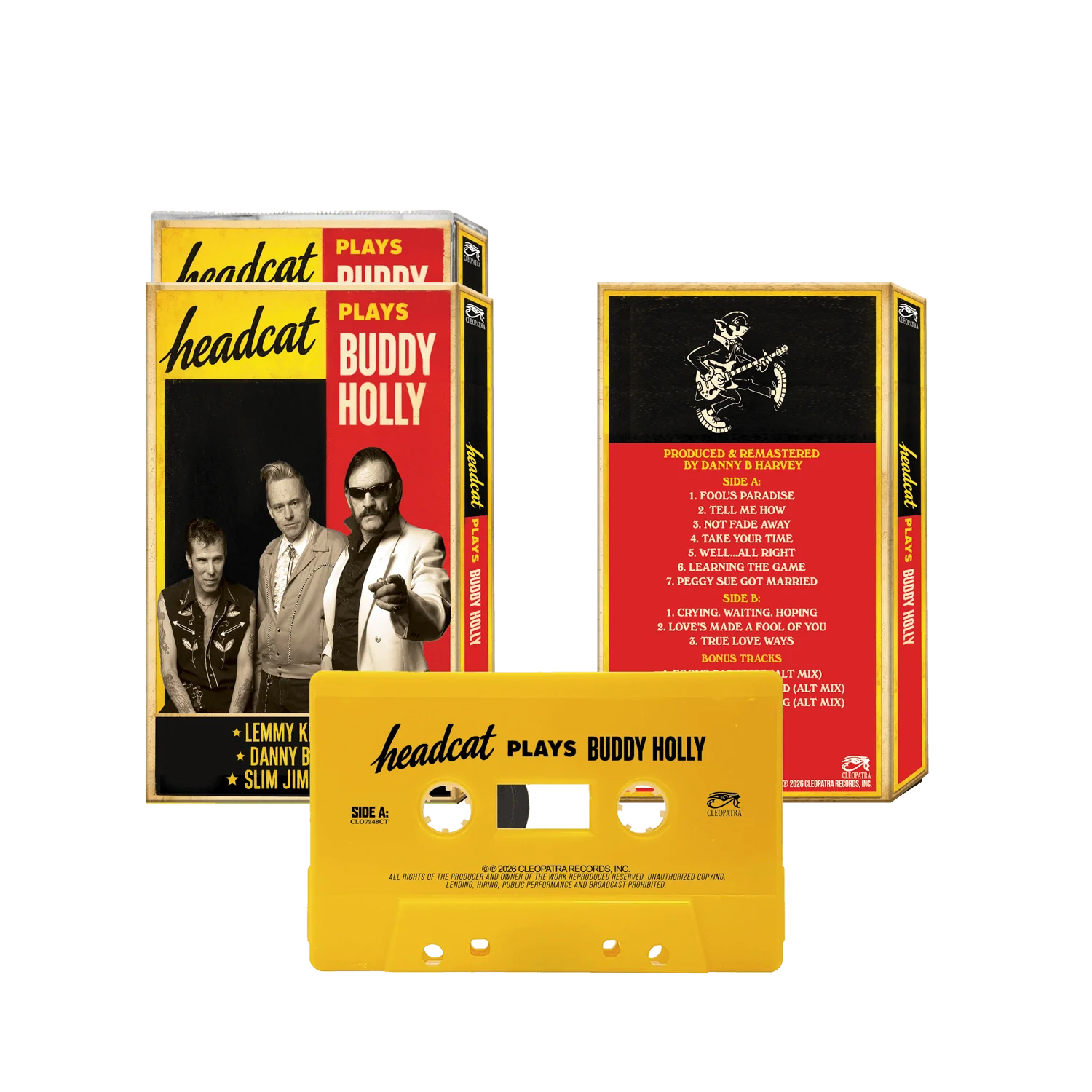 Head Cat - Sings Buddy Holly (Cassette)