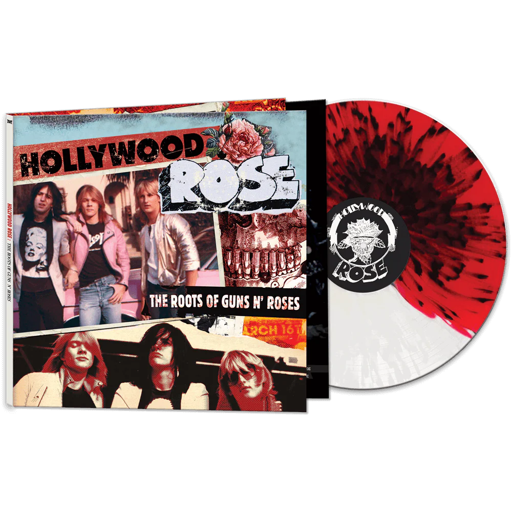 Hollywood Rose - The Roots of Guns N' Roses (Limited Edition Red-White Split Splatter Vinyl)
