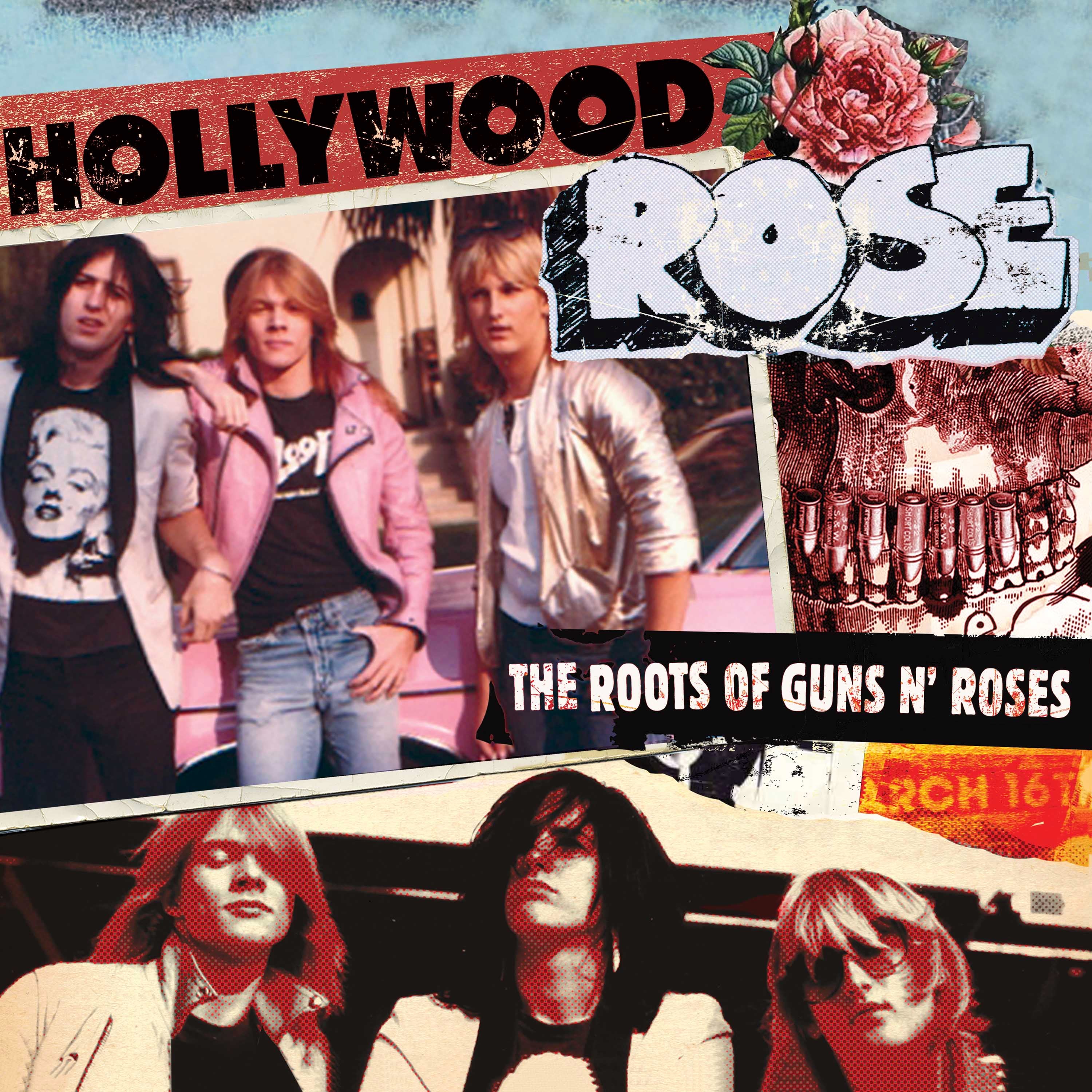 Hollywood Rose - The Roots of Guns N' Roses (Limited Edition Red-White Split Splatter Vinyl) - Image 4