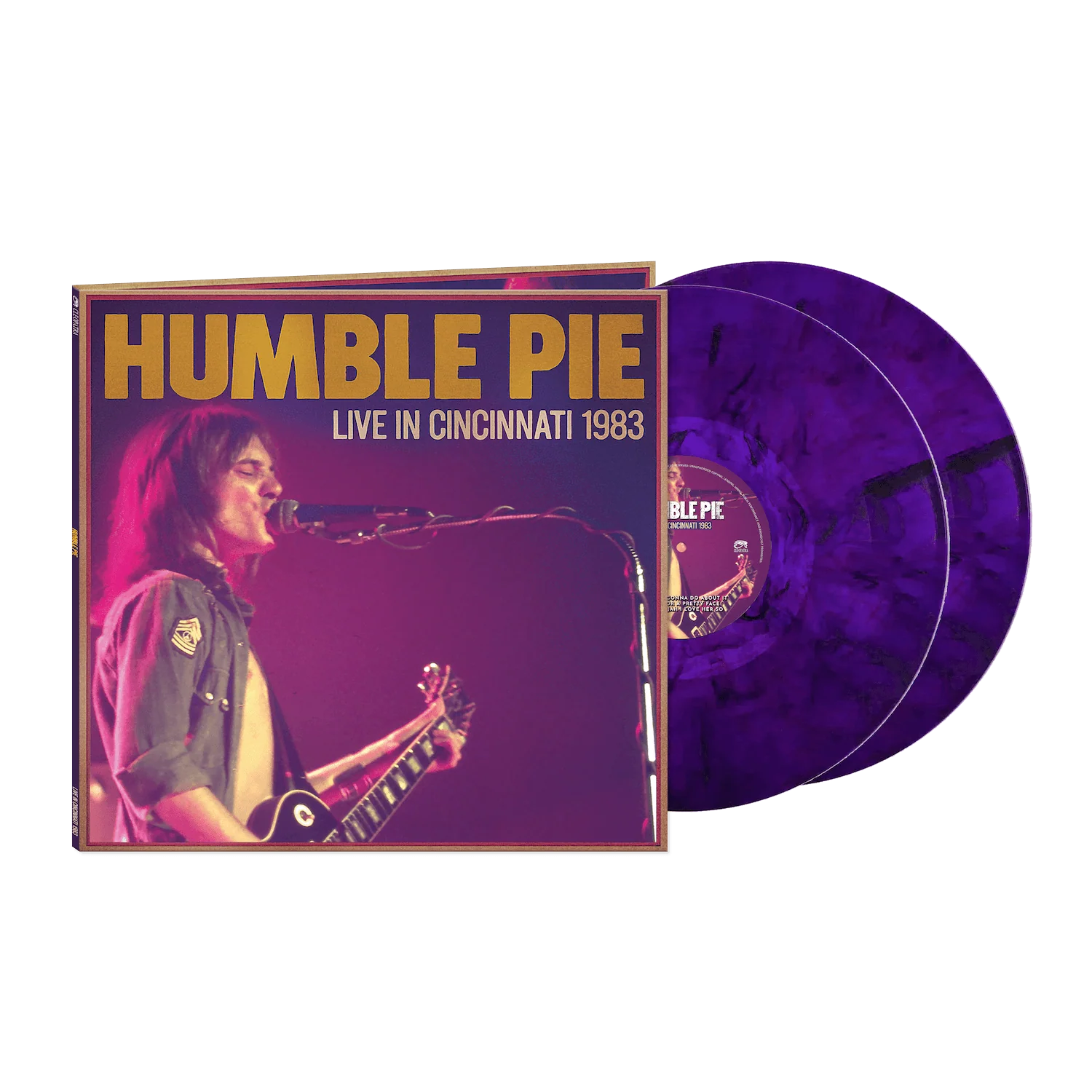 Humble Pie - Live In Cincinnati 1983 (Purple Marble Double Vinyl LP)
