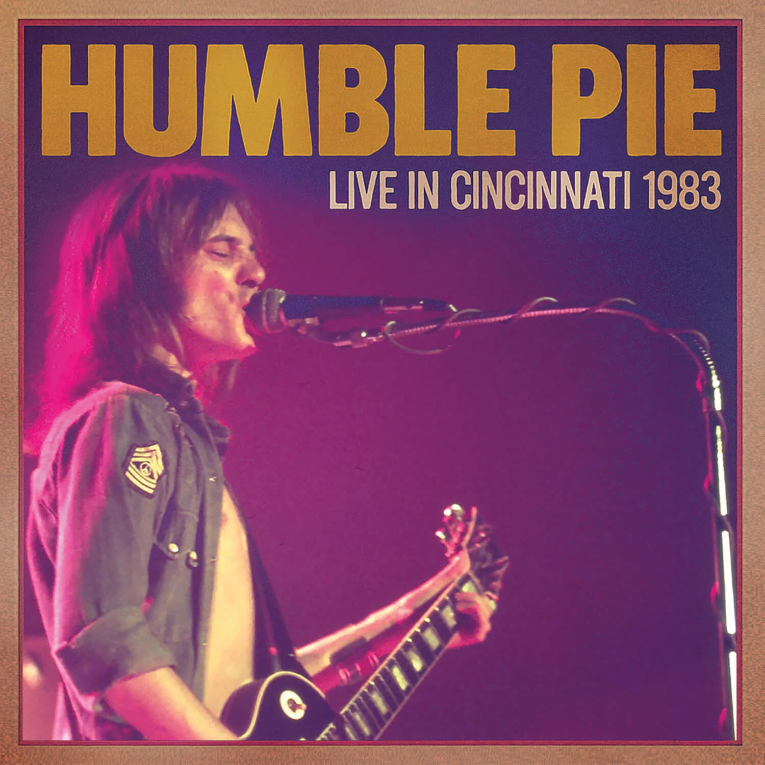 Humble Pie - Live In Cincinnati 1983 (Purple Marble Double Vinyl LP) - Image 2