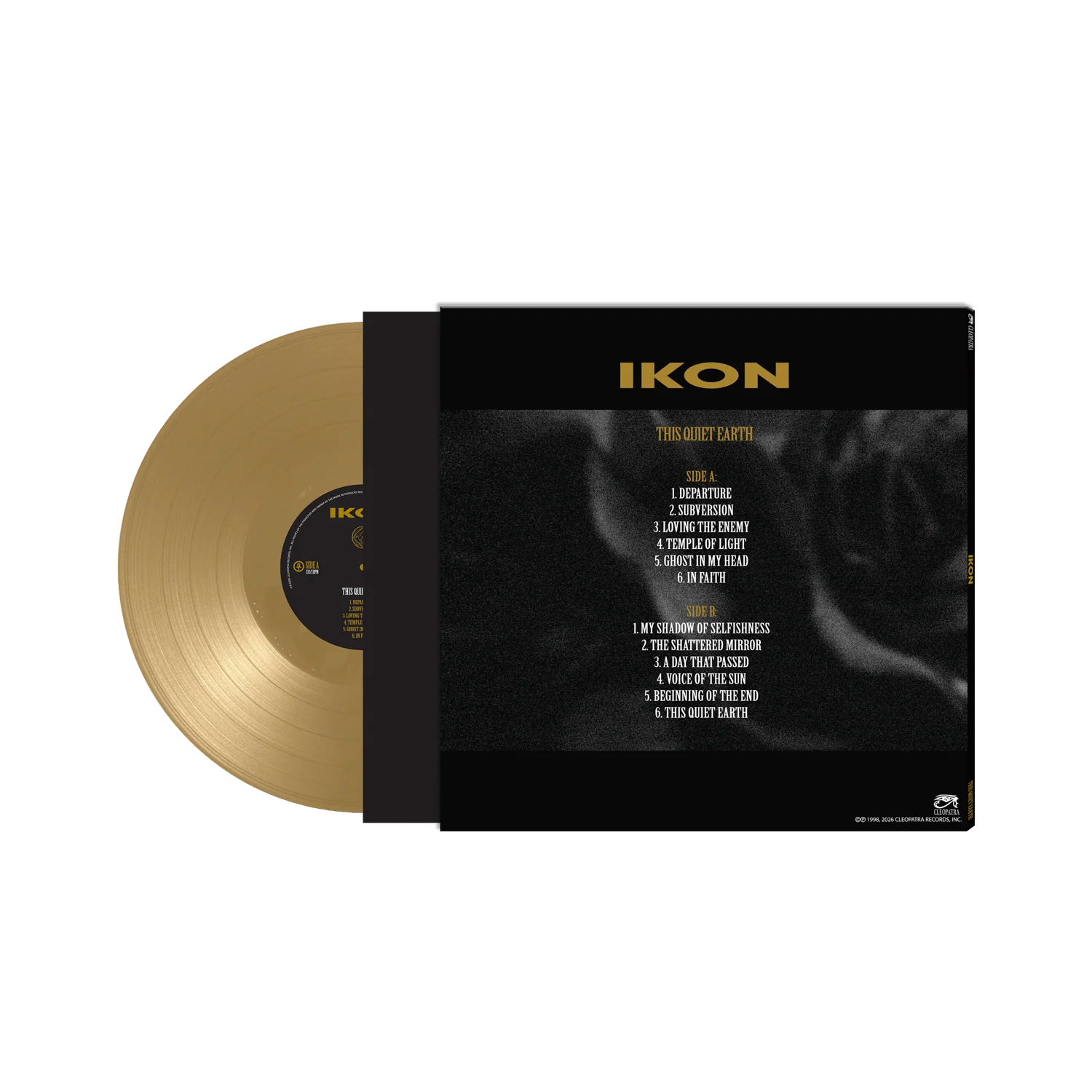 IKON - This Quiet Earth (Gold Vinyl LP) - Image 2