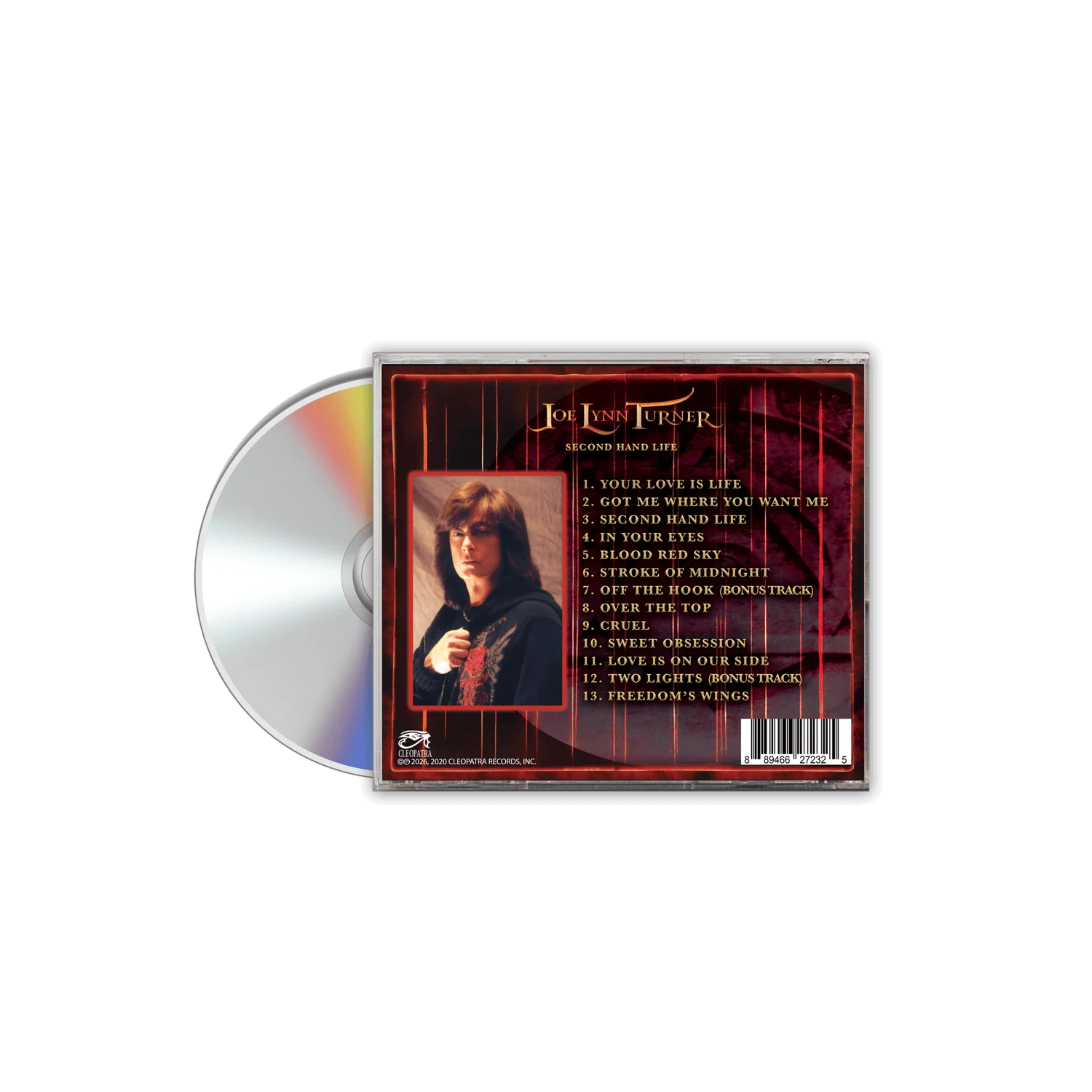 Joe Lynn Turner - Second Hand Life (Jewel Case CD) - Image 2