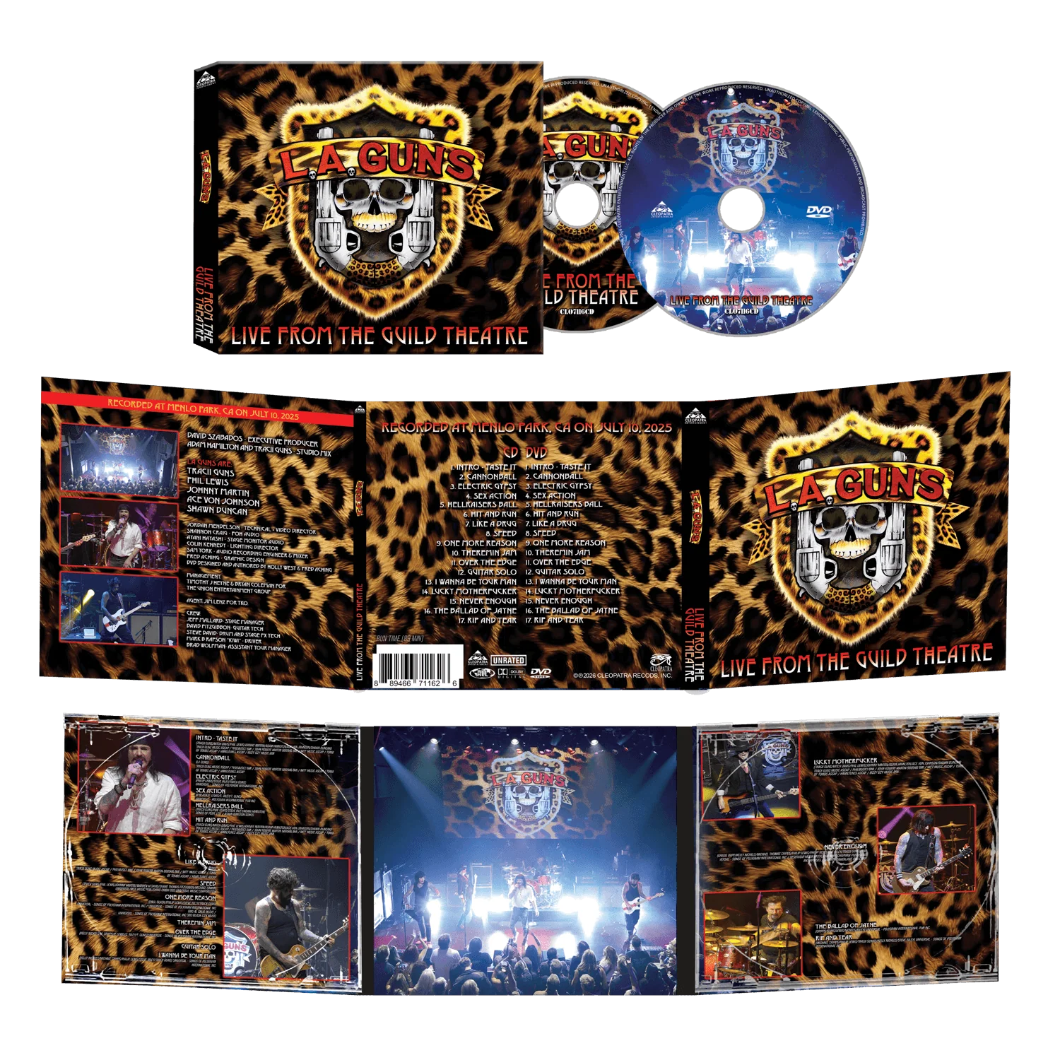 L.A. Guns - Live from The Guild Theatre (CD + DVD) - Image 2