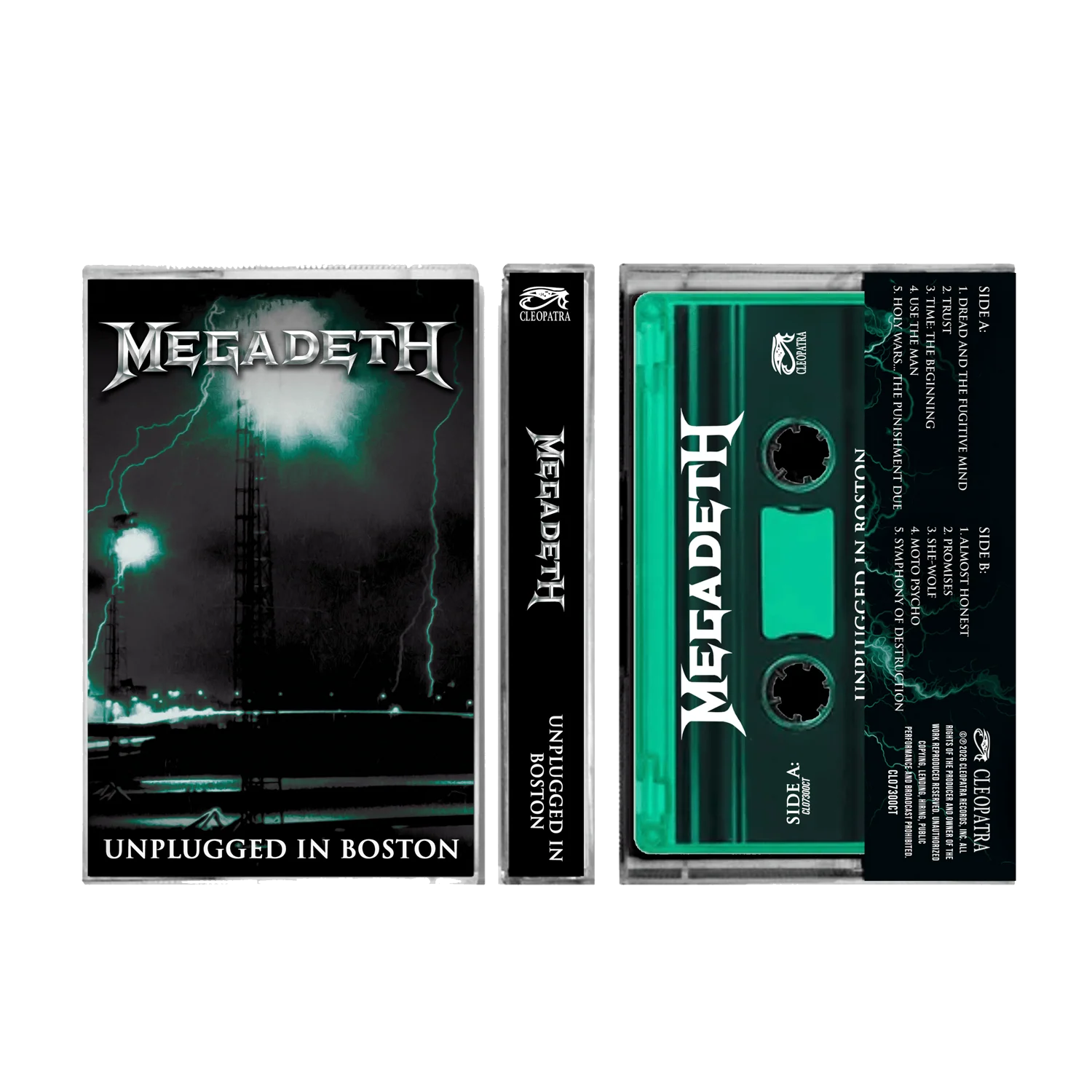 Megadeth - Unplugged In Boston (Cassette) - Image 2