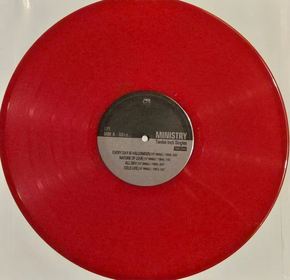 Ministry - Twelve Inch Singles 1981-1984 (Red Double Vinyl LP) - Image 4