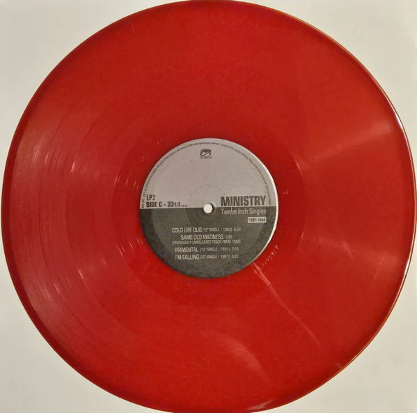 Ministry - Twelve Inch Singles 1981-1984 (Red Double Vinyl LP) - Image 5