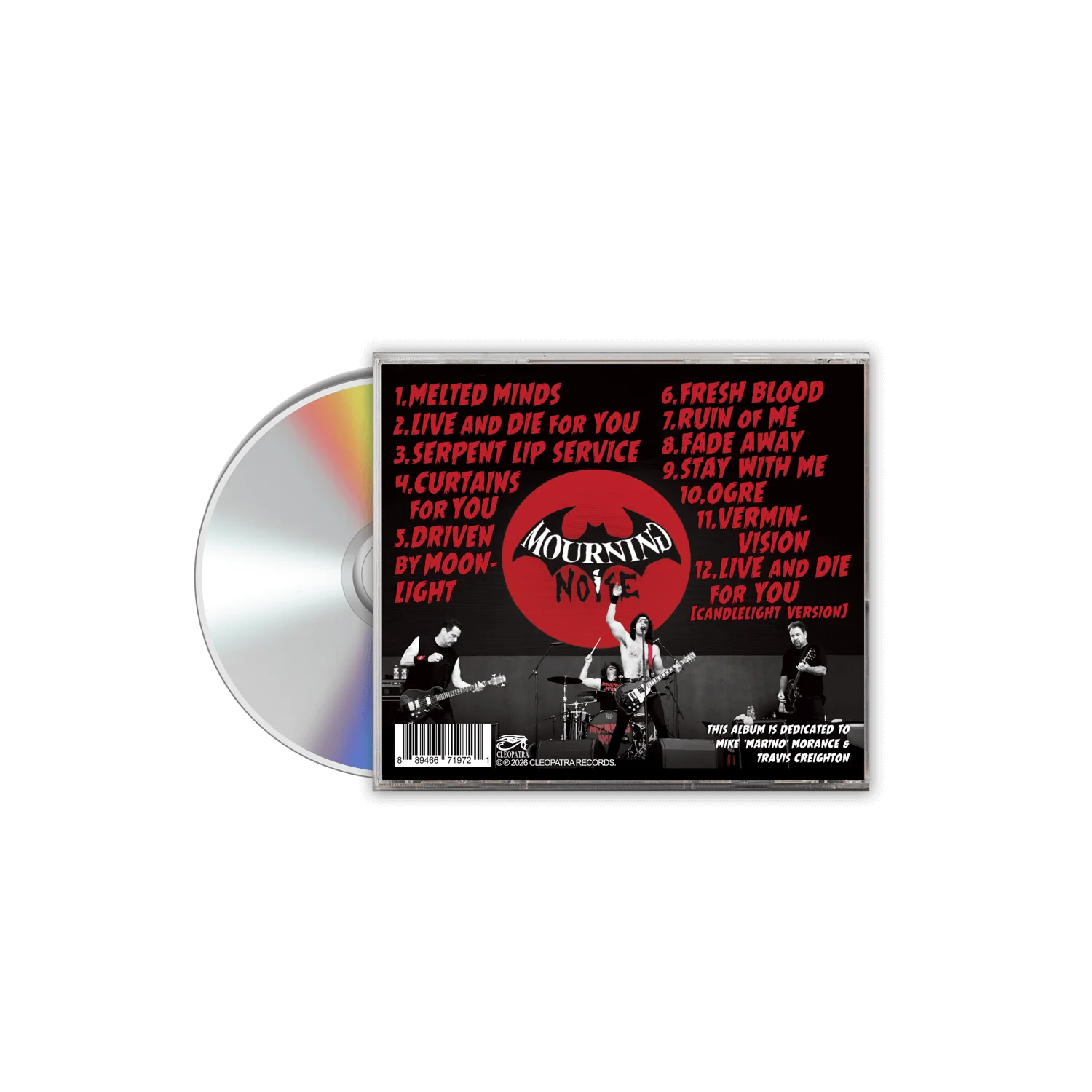 Mourning Noise - Serpent Lip Service (CD + Black T-Shirt Bundle) - Image 3