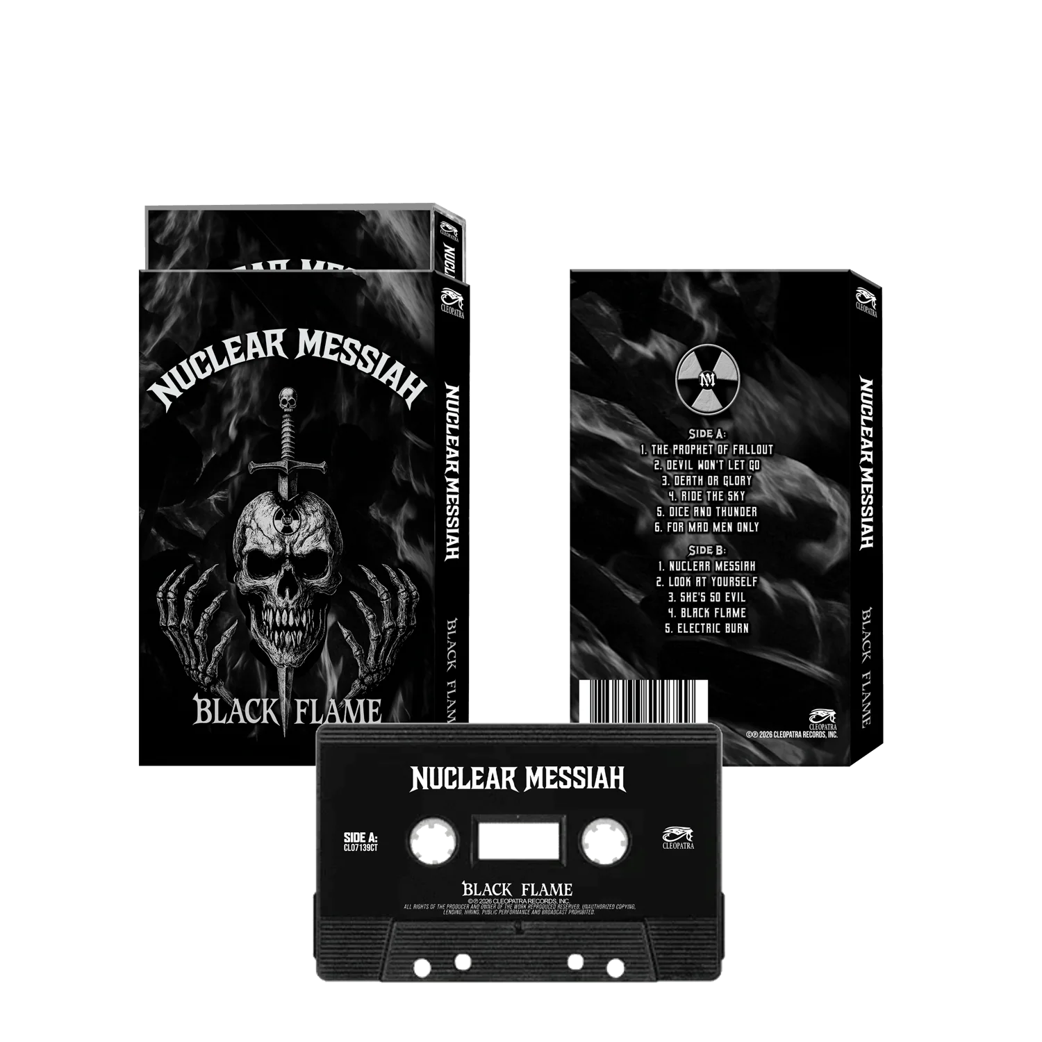Nuclear Messiah - Black Flame (Cassette)