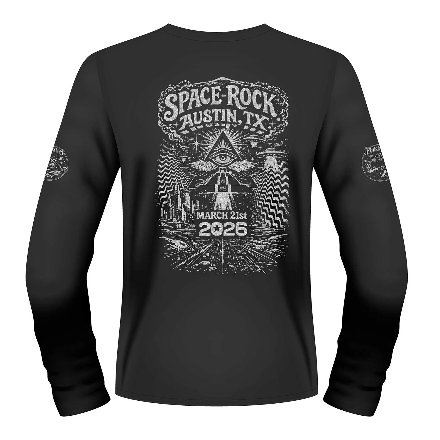 Pink Fairies / Hawkestrel Space Rock - Psych (T-Shirt) - Image 4