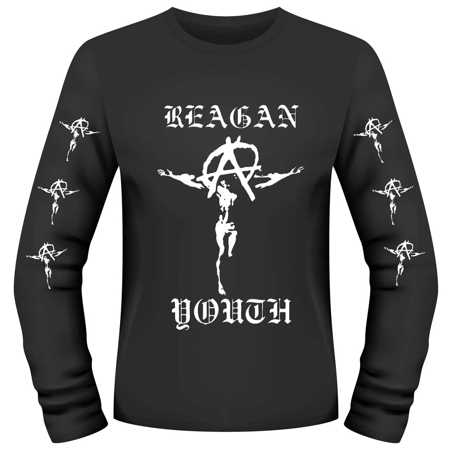Reagan Youth - Anarchy Crucifix (T-Shirt) - Image 4