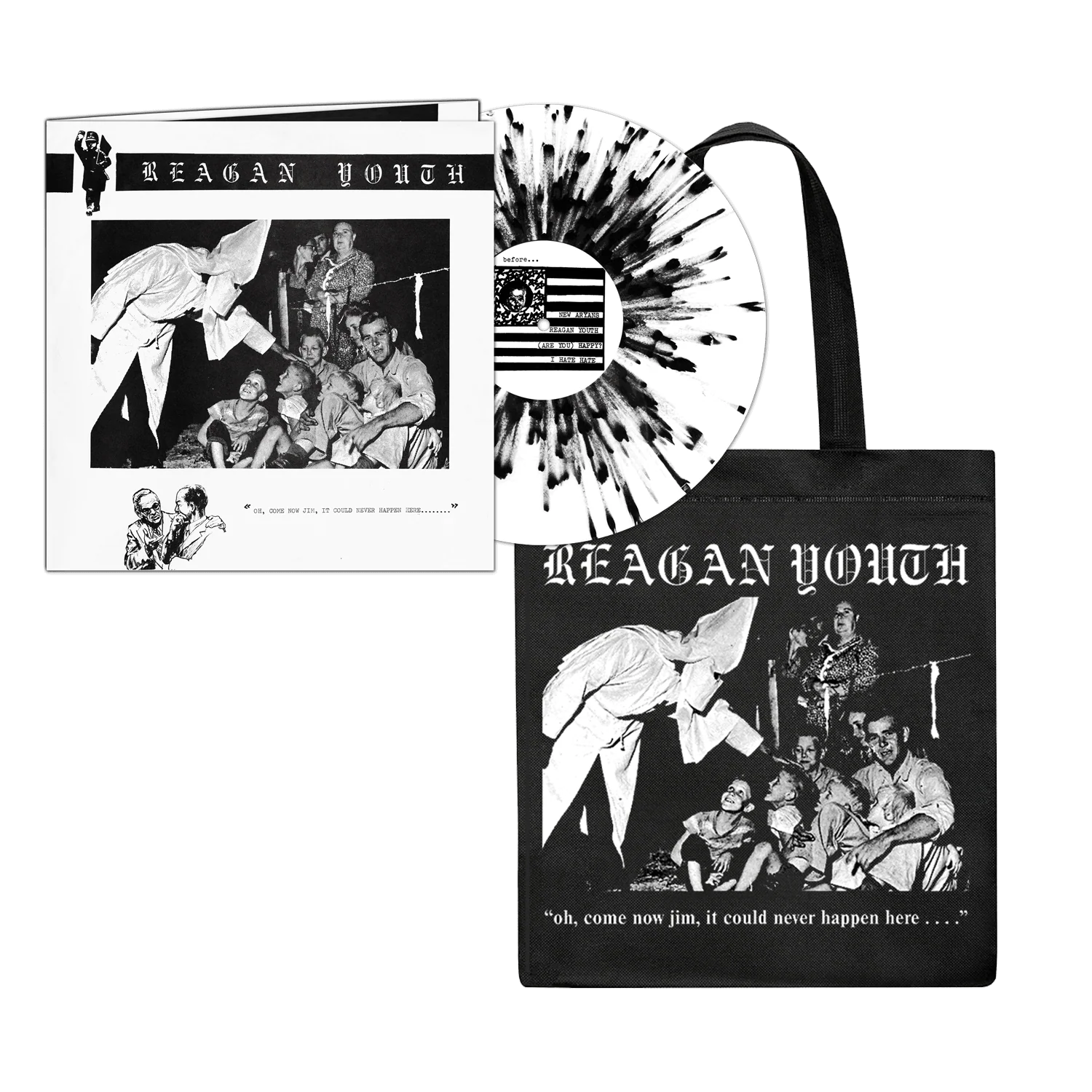 Reagan Youth - Youth Anthems For The New Order / Volume 1  (CD or LP + Tote Bag)