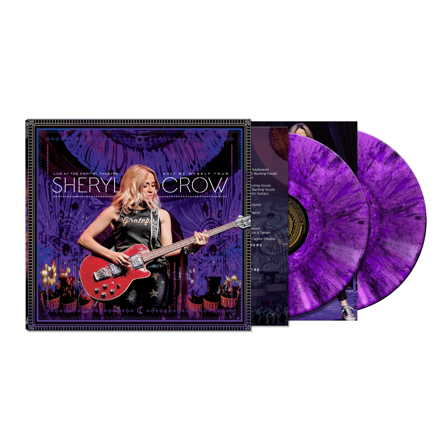 Sheryl Crow - Live At The Capitol Theatre - 2017 Be Myself Tour (Purple Marble Double Vinyl LP)
