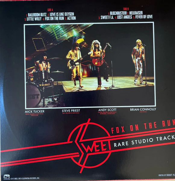 Sweet - Fox On The Run - Rare Studio Tracks (Splatter Vinyl LP) - Image 2