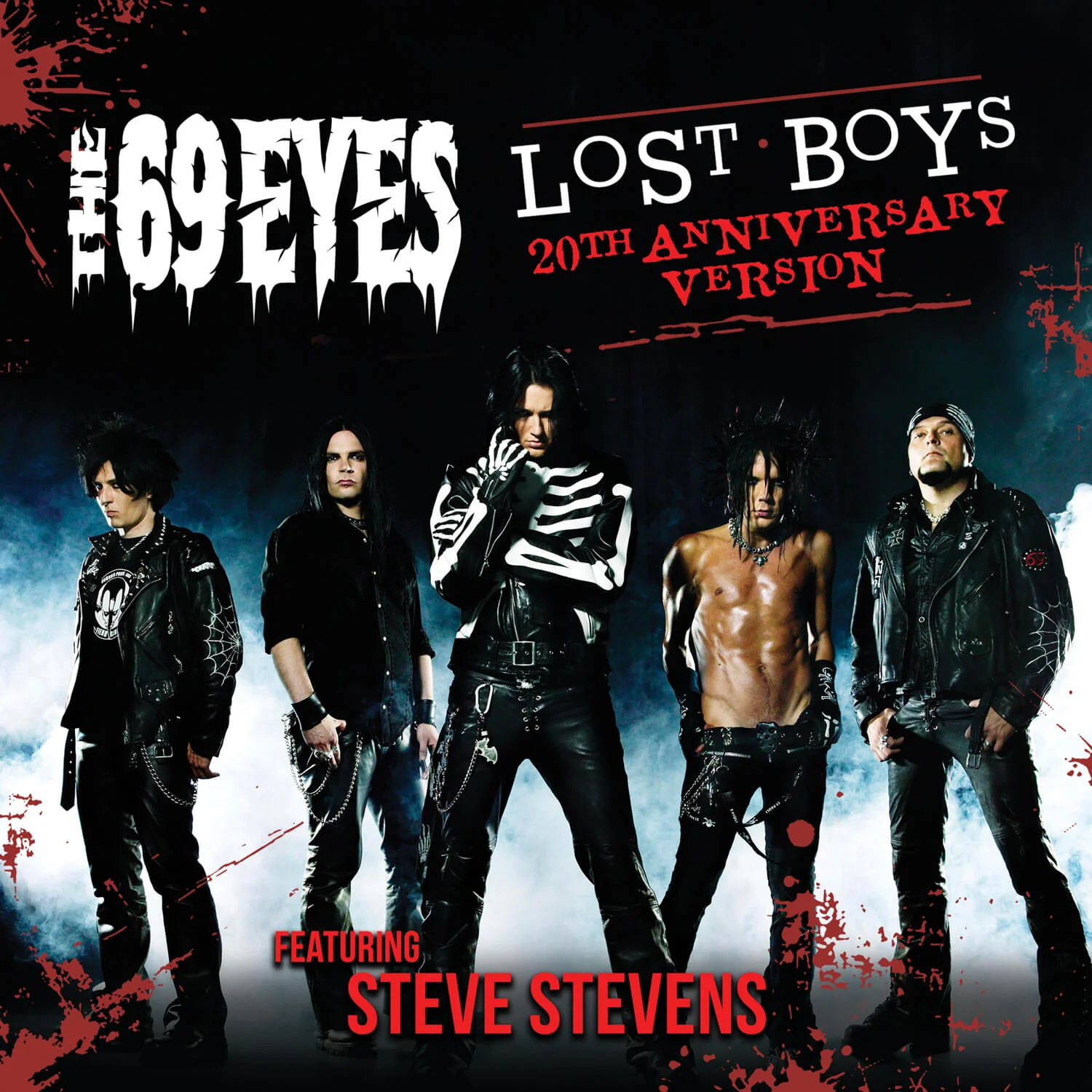 The 69 Eyes feat. Steve Stevens - Lost Boys - 20th Anniversary Version (Red 7" Vinyl) - Image 3