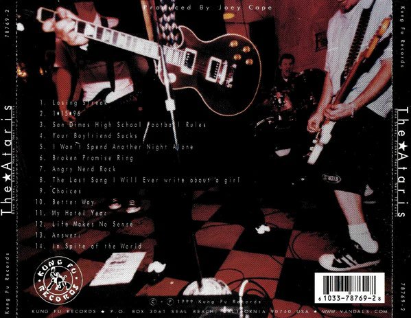 The Ataris - Blue Skies, Broken Hearts...Next 12 Exits (CD) - Image 2