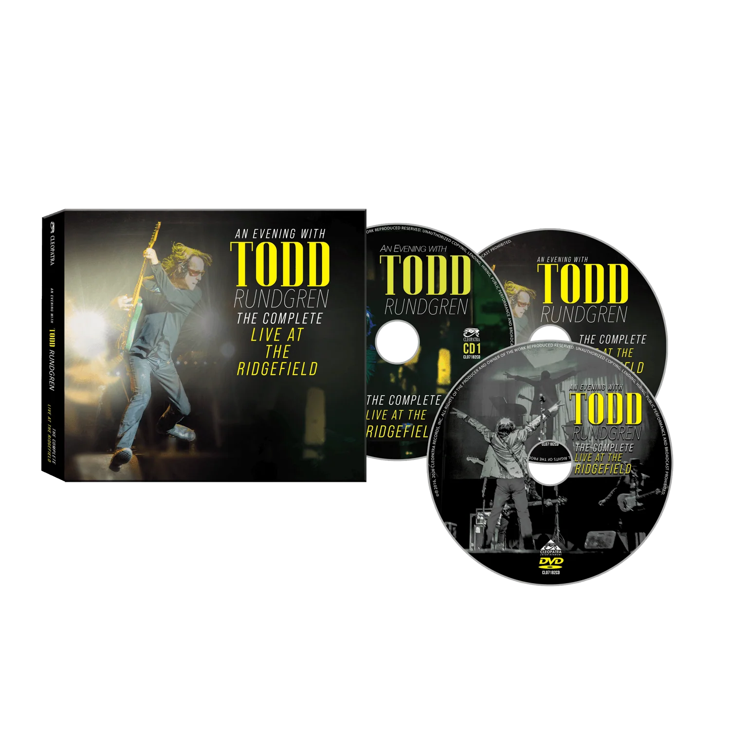 Todd Rundgren - An Evening with Todd Rundgren: The Complete Live at The Ridgefield (2 CD + DVD)