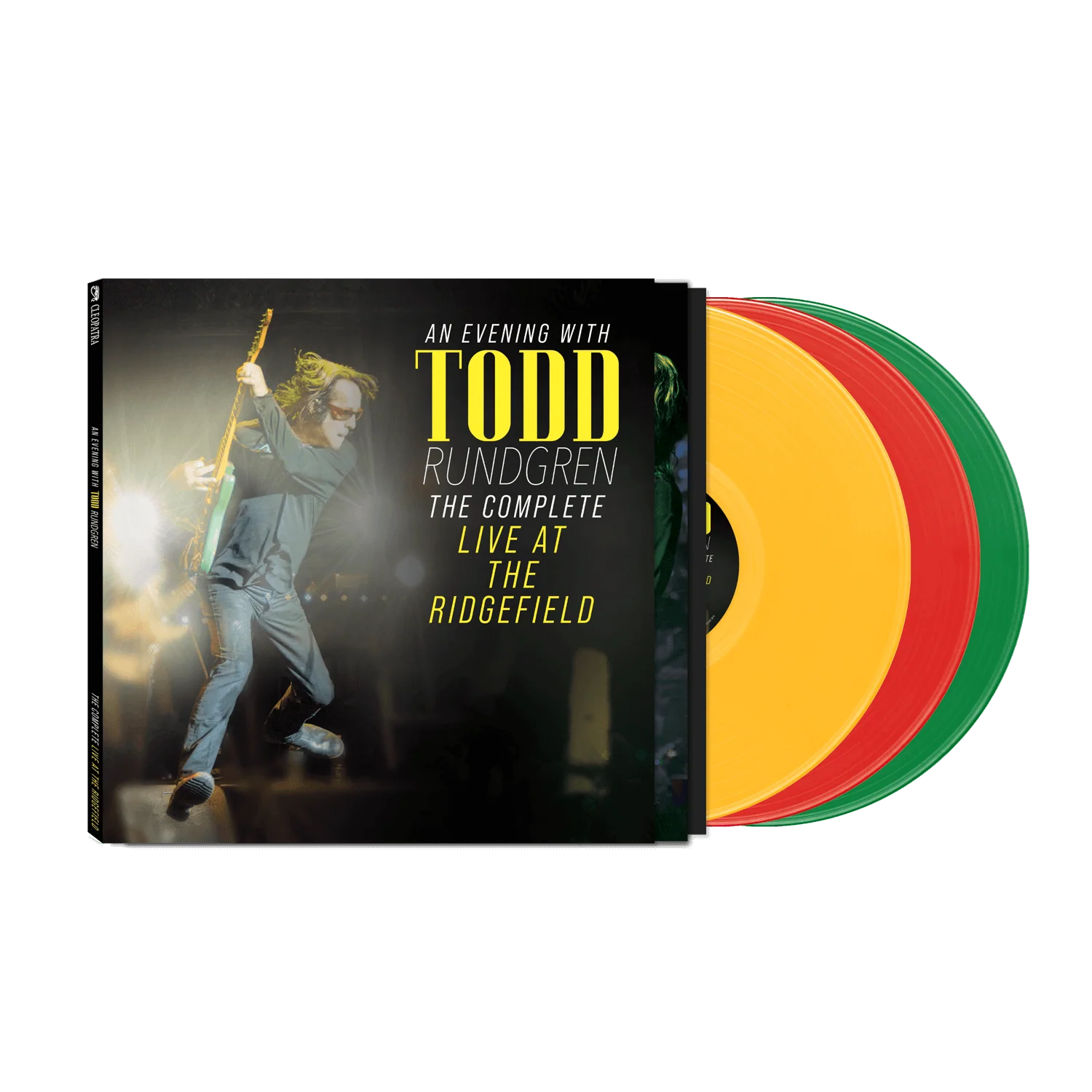 Todd Rundgren - An Evening with Todd Rundgren: The Complete Live at The Ridgefield (Green/Red/Yellow 3x Vinyl LP)