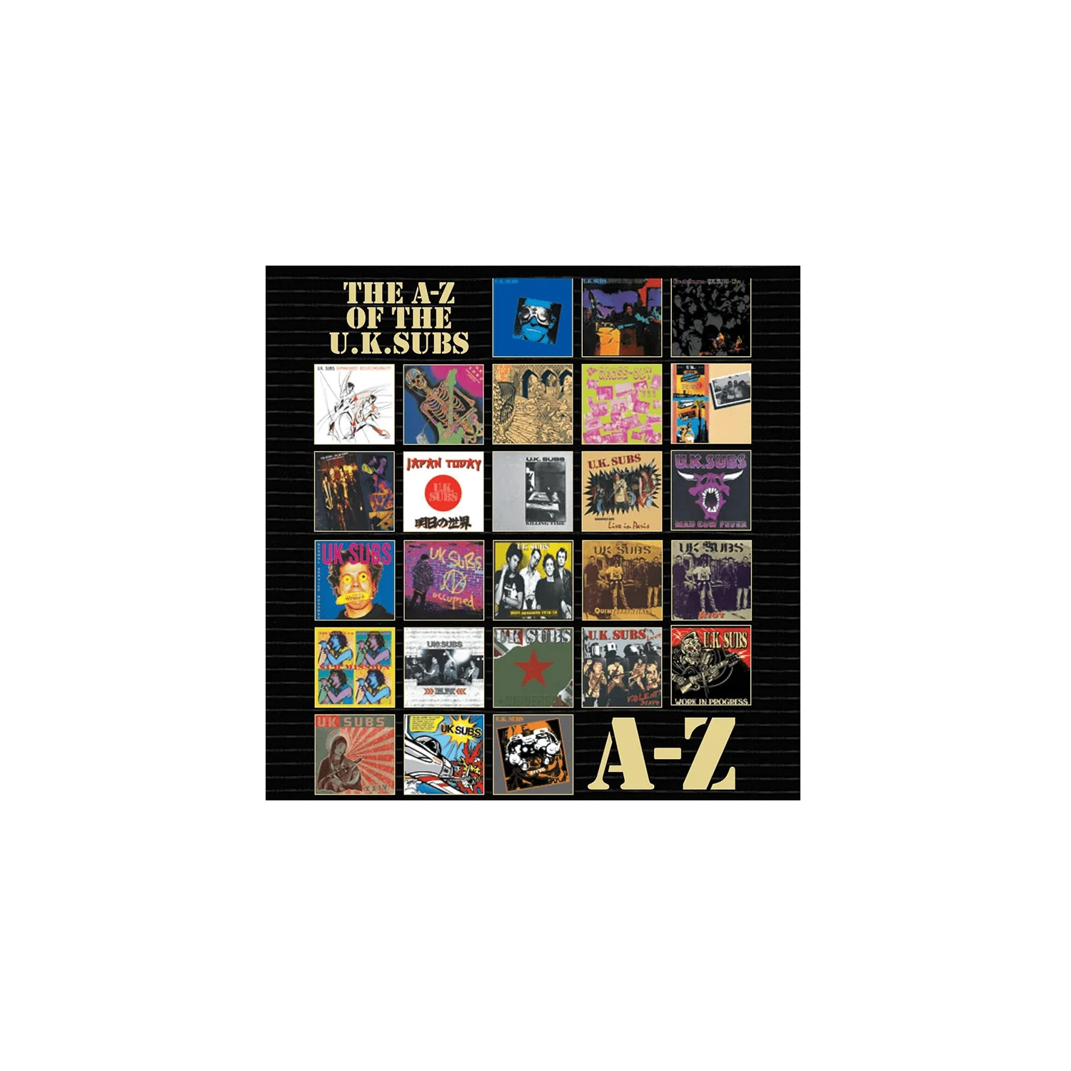 U.K. Subs – The AZ Of The U.K. Subs (26 CD Box Set) - Image 2